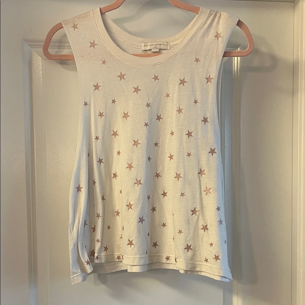 Spiritual Gangster Rose Gold Star Tank
